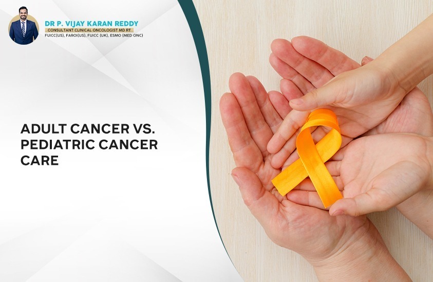 adult cancer vs pediatric cancer care